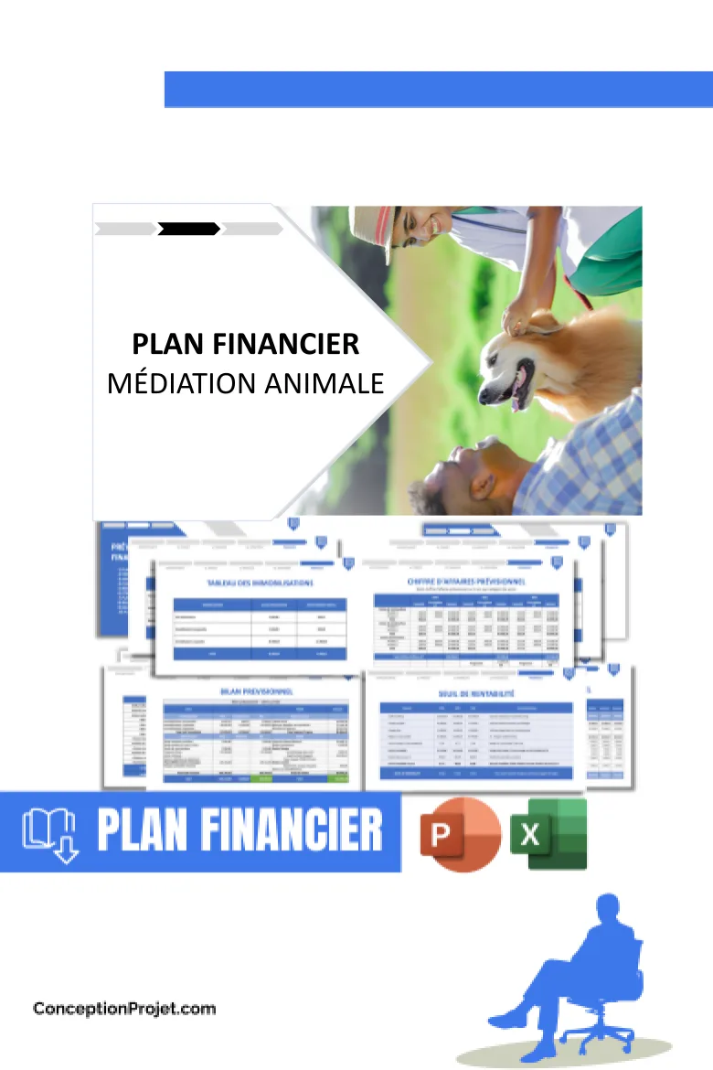 Médiation Animale Plan financier Exemple 2026 : rentabilité 5 Plan financier pour Médiation Animale - Médiation Animale Plan financier Exemple