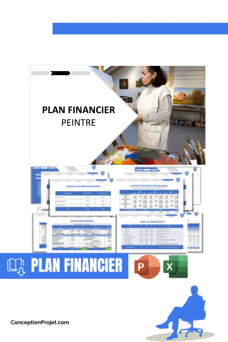 Plan financier pour Peintre - Plan Marketing Peintre