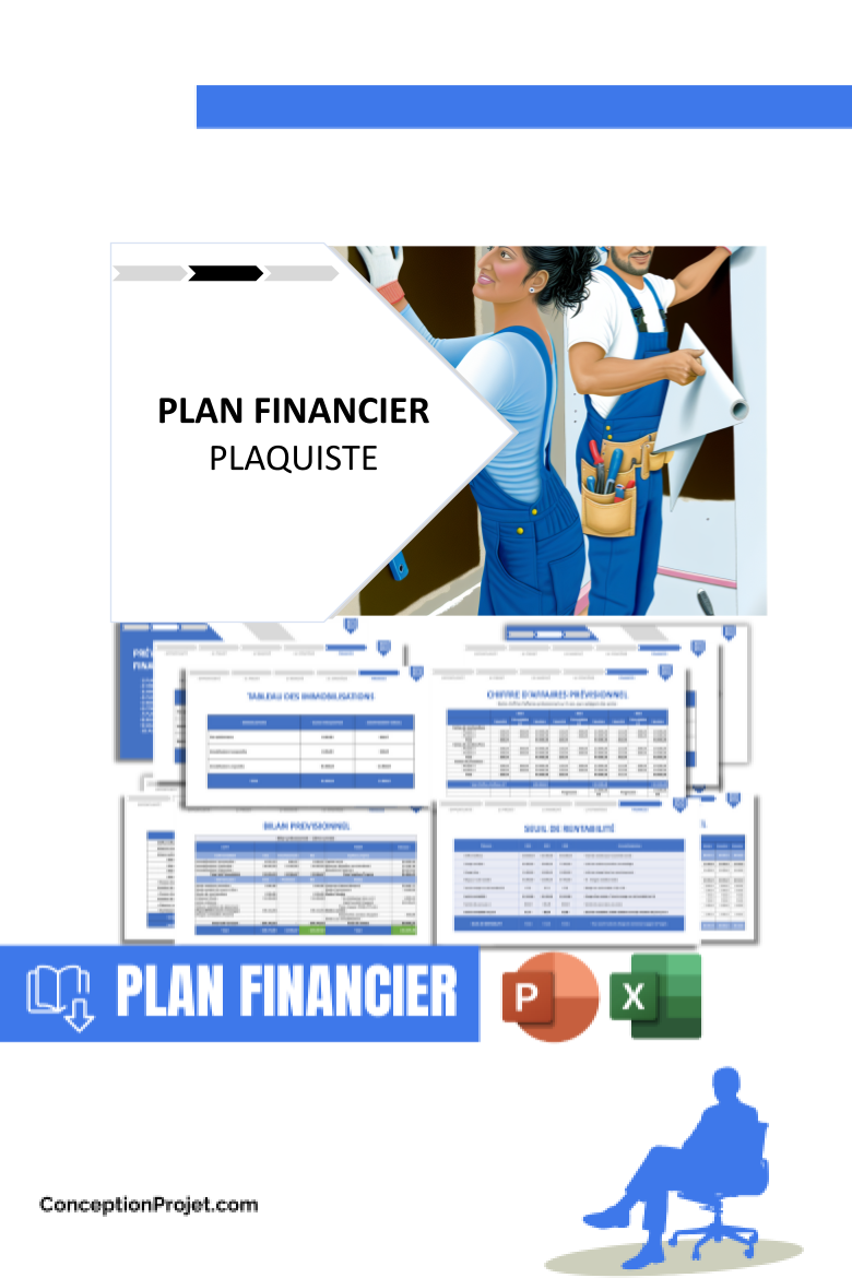 Plan financier pour Plaquiste - Étude Juridique Plaquiste