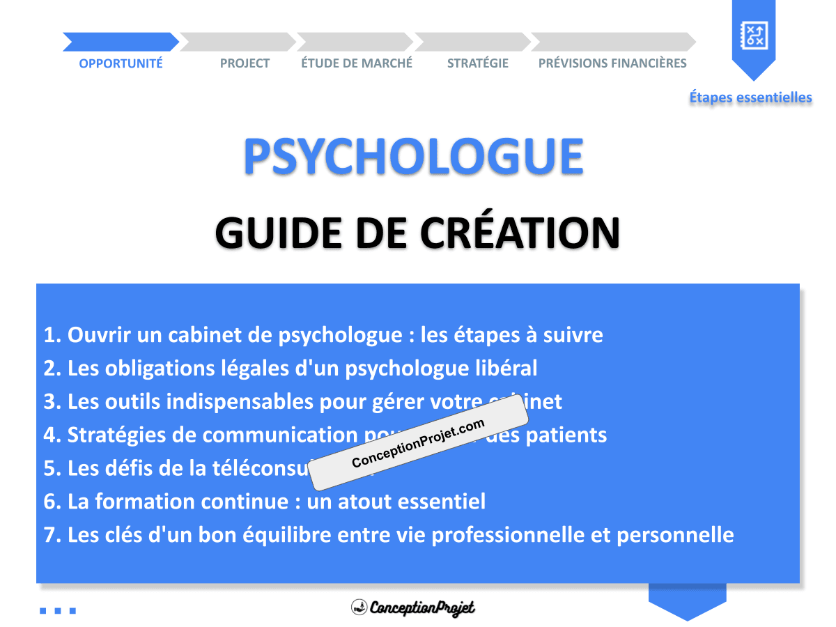 Créer un cabinet de Psychologue : Guide simple et clair Créer un cabinet de Psychologue : Guide simple et clair