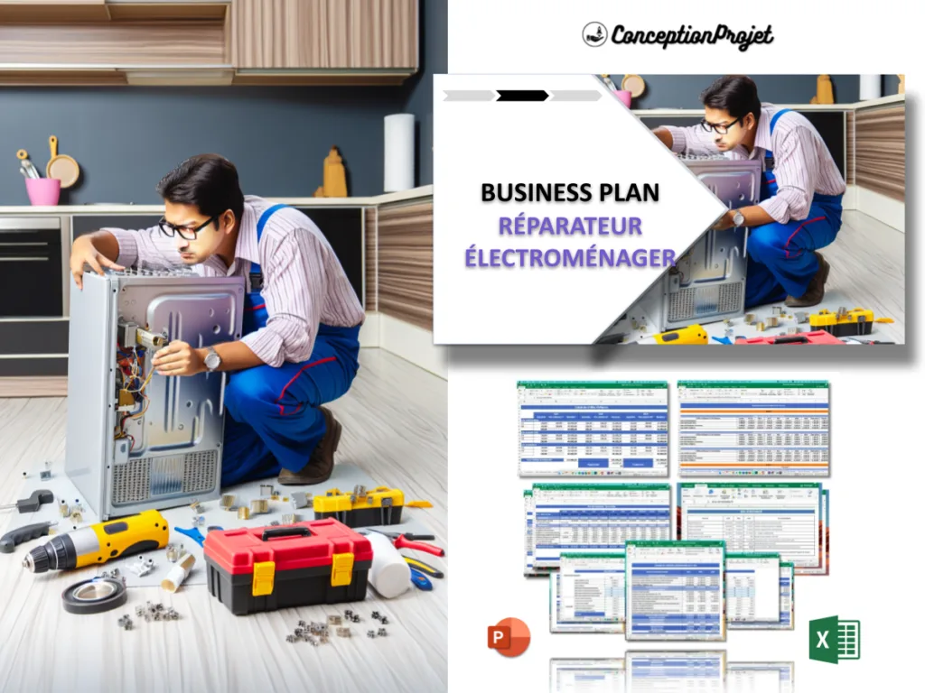 Business Plan Réparateur Électroménager 2026 : Exemple 2 Business Plan Réparateur Électroménager 2026 : Exemple