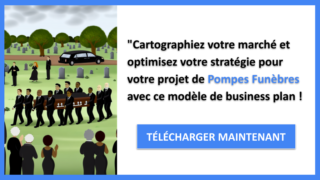 Exemple Business Plan pour Pompes Funèbres - Segments Clients Pompes Funèbres- CTA3