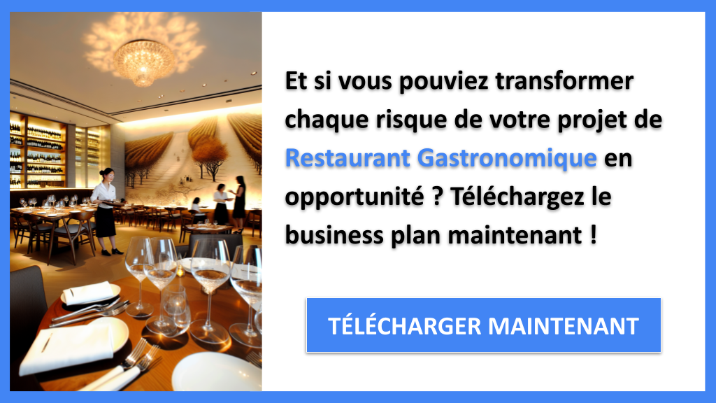 Exemple Business Plan pour Restaurant Gastronomique - Analyse SWOT Restaurant Gastronomique- CTA1