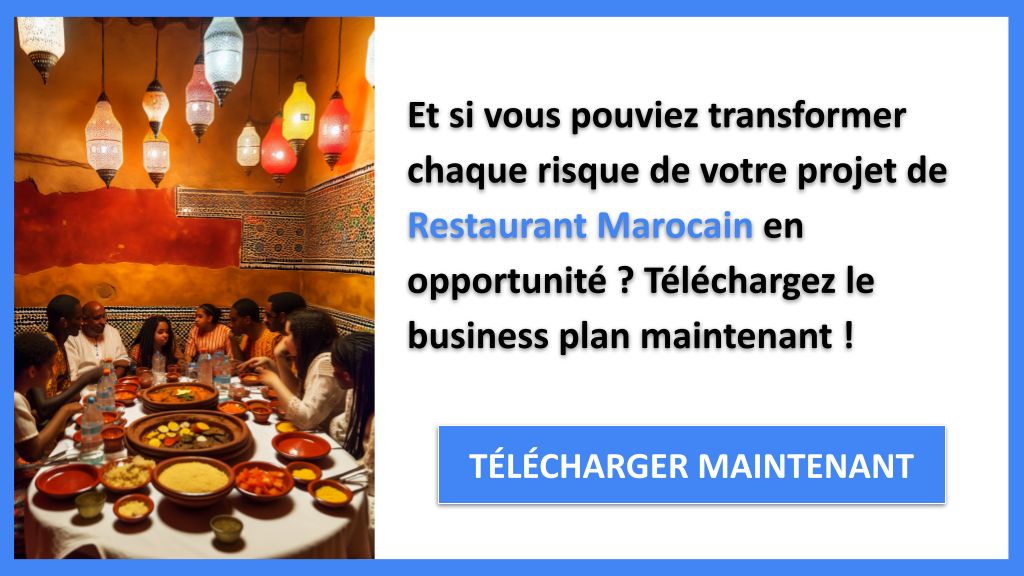 Exemple Business Plan pour Restaurant Marocain - Analyse SWOT Restaurant Marocain- CTA1