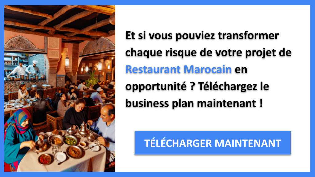 Exemple Business Plan pour Restaurant Marocain - Analyse SWOT Restaurant Marocain- CTA1