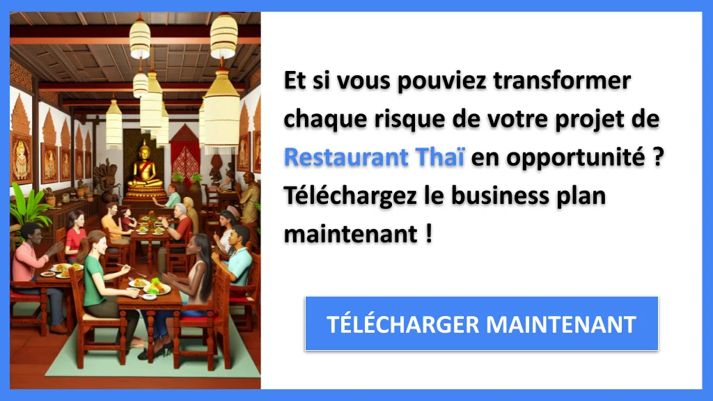 Exemple Business Plan pour Restaurant Thaï - Analyse SWOT Restaurant Thaï- CTA1