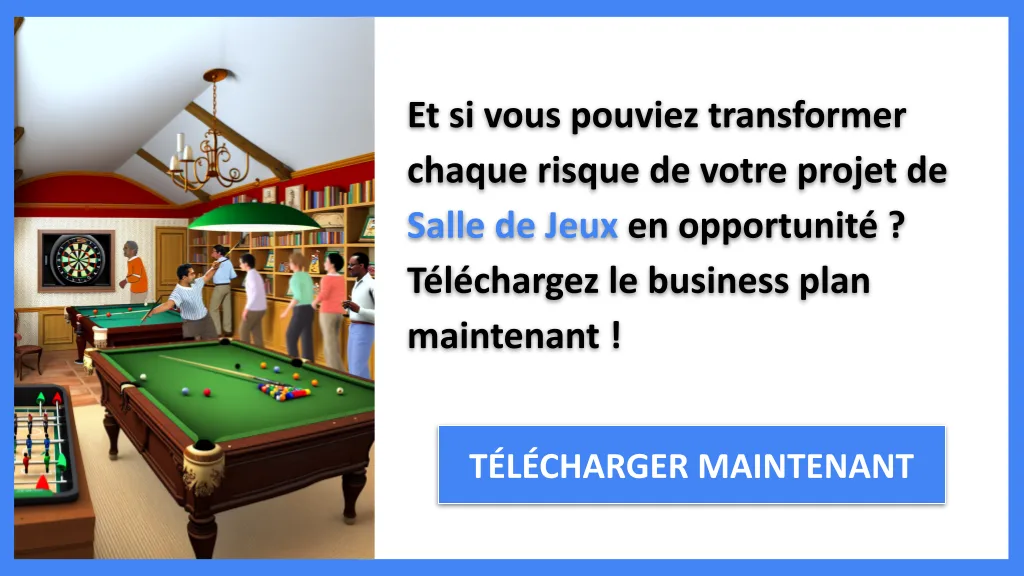 Exemple Business Plan pour Salle de Jeux - Analyse SWOT Salle de Jeux- CTA1
