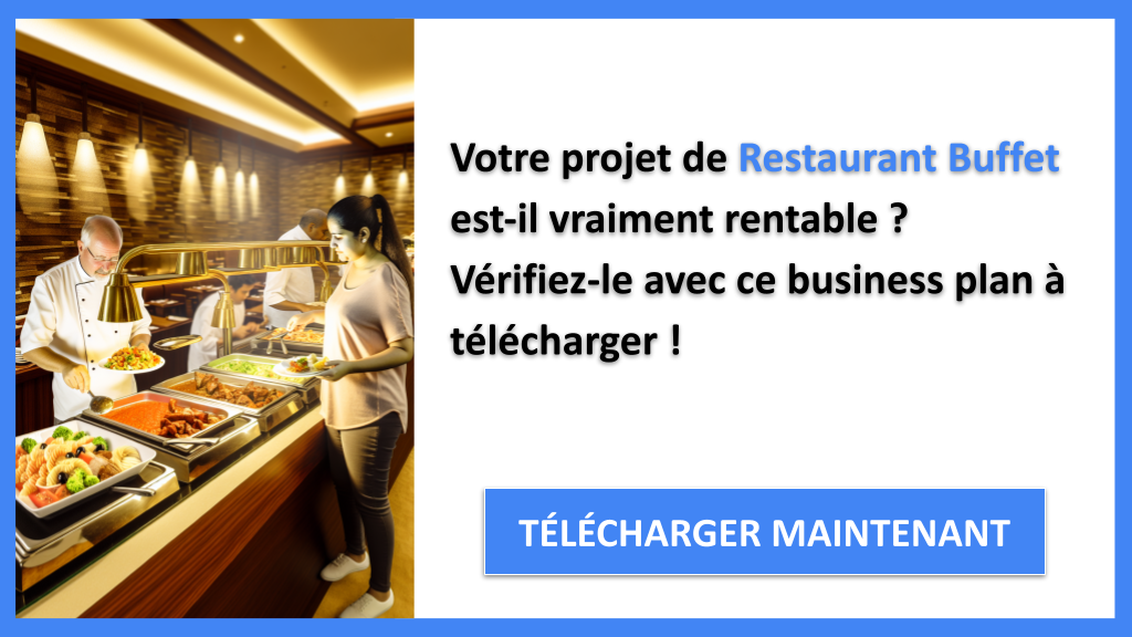 Exemple Business Plan pour Restaurant Buffet - Restaurant Buffet Revenus Rentabilité- CTA1