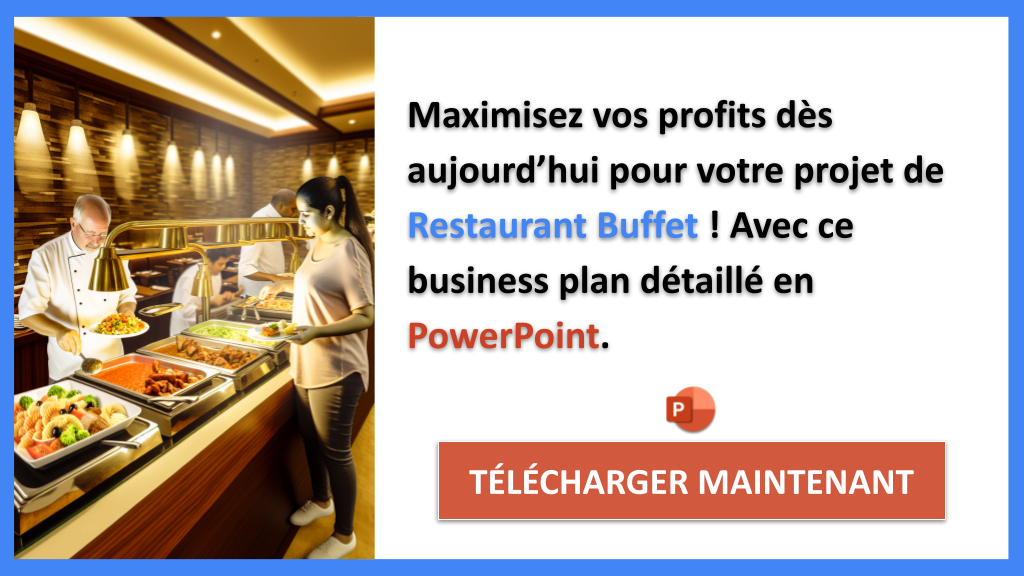Exemple Business Plan pour Restaurant Buffet - Restaurant Buffet Revenus Rentabilité- CTA3