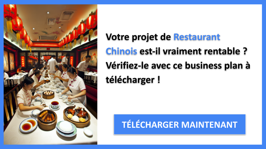 Exemple Business Plan pour Restaurant Chinois - Restaurant Chinois Revenus Rentabilité- CTA1