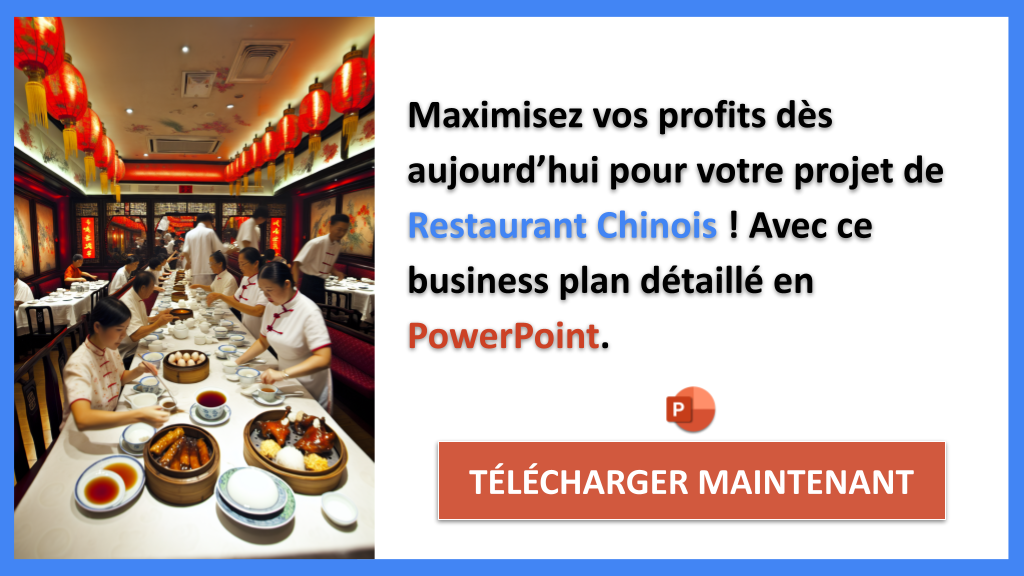 Exemple Business Plan pour Restaurant Chinois - Restaurant Chinois Revenus Rentabilité- CTA3