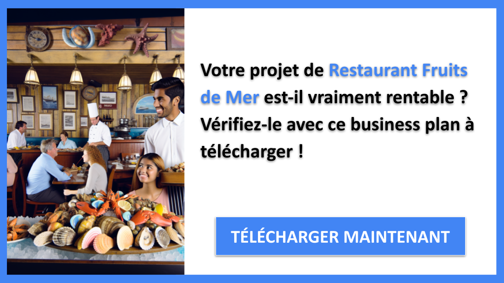 Exemple Business Plan pour Restaurant Fruits de Mer - Restaurant Fruits de Mer Revenus Rentabilité- CTA1