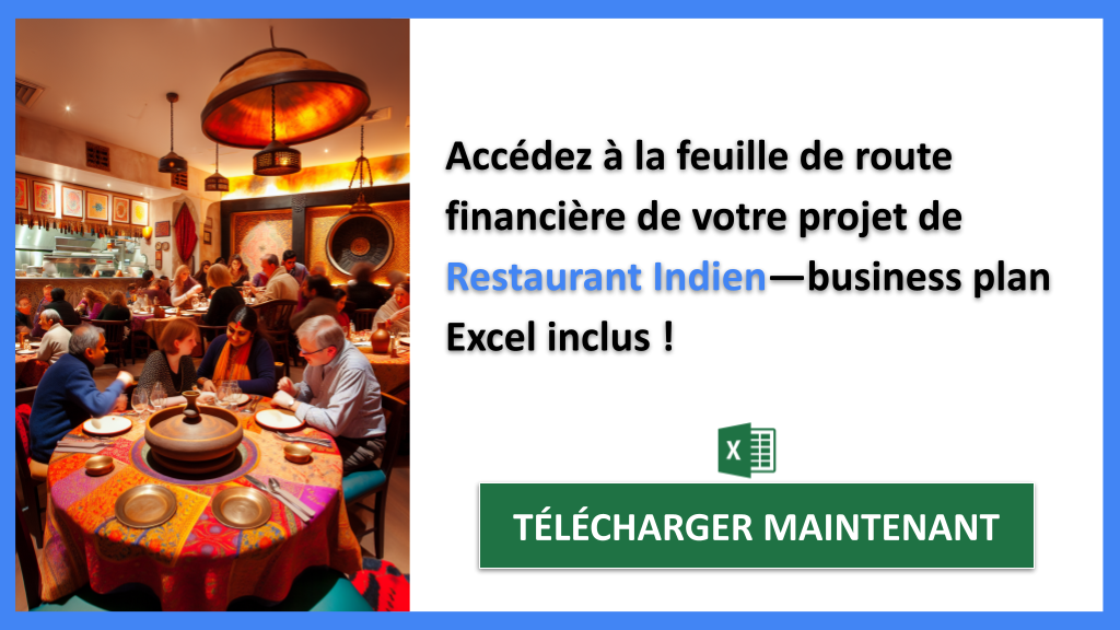 Exemple Business Plan pour Restaurant Indien - Restaurant Indien Revenus Rentabilité- CTA2