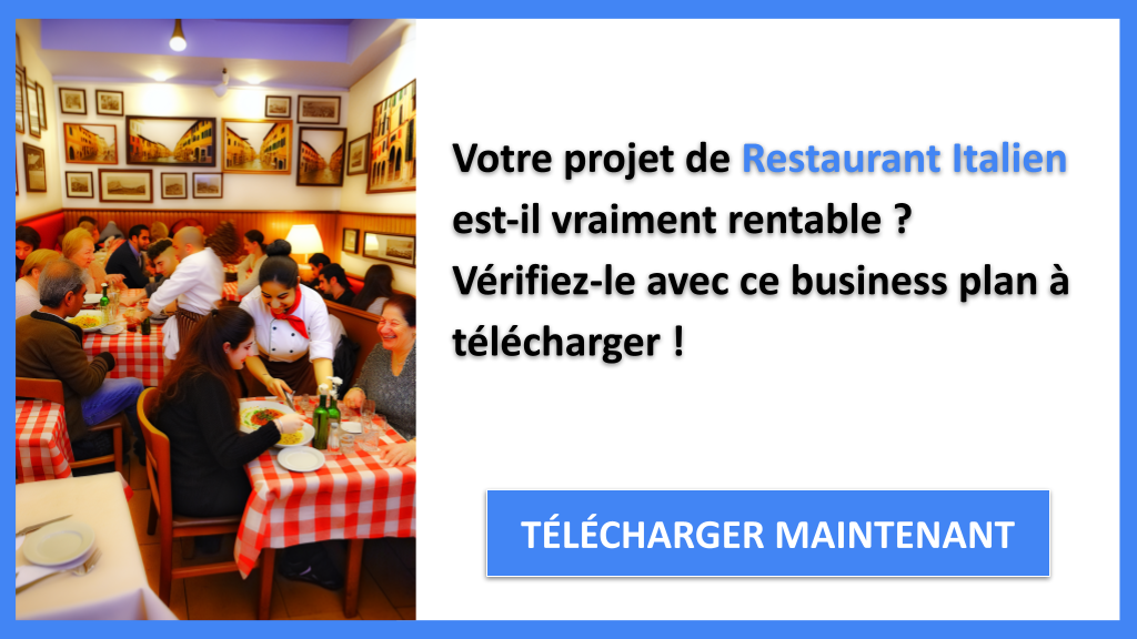 Exemple Business Plan pour Restaurant Italien - Restaurant Italien Revenus Rentabilité- CTA1
