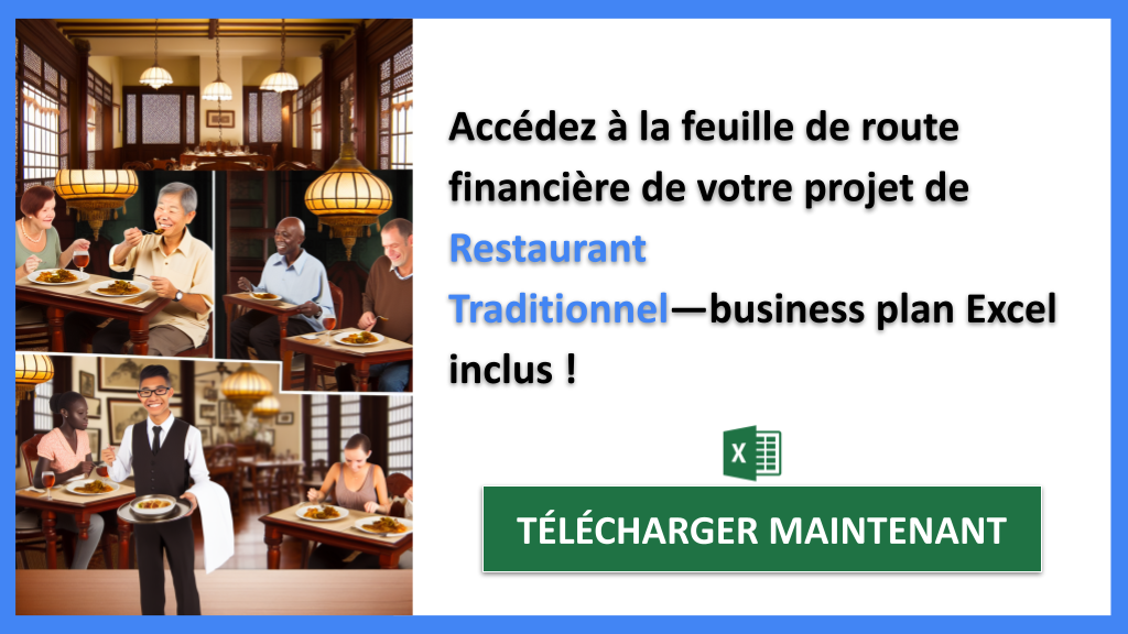 Exemple Business Plan pour Restaurant Traditionnel - Restaurant Traditionnel Revenus Rentabilité- CTA2