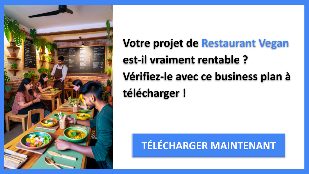 Restaurant vegan : est-ce rentable et quels profits espérer ? 6 Exemple Business Plan pour Restaurant Vegan - Restaurant Vegan Revenus Rentabilité- CTA1