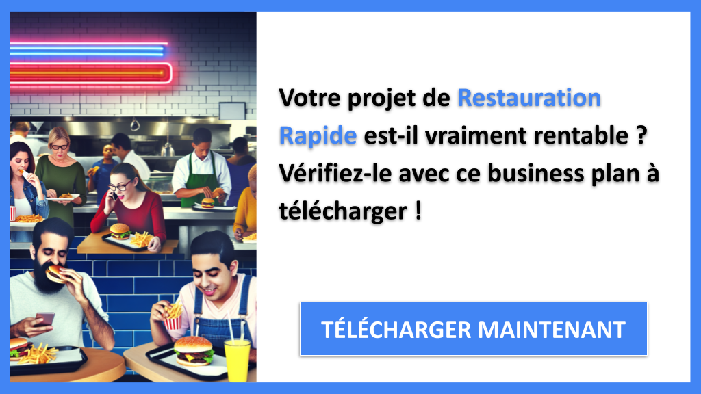 Restauration rapide : quels revenus et marges possibles ? 6 Exemple Business Plan pour Restauration Rapide - Restauration Rapide Revenus Rentabilité- CTA1