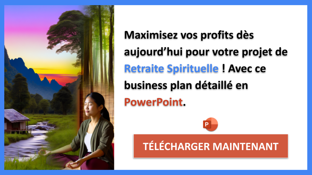 Exemple Business Plan pour Retraite Spirituelle - Retraite Spirituelle Revenus Rentabilité- CTA3
