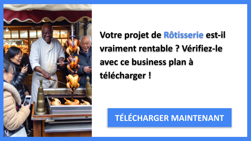 Rôtisserie : quels revenus et seuil de rentabilité viser ? 6 Exemple Business Plan pour Rôtisserie - Rôtisserie Revenus Rentabilité- CTA1