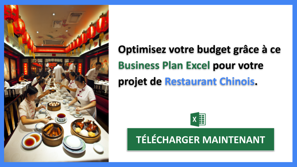 Exemple Business Plan pour Restaurant Chinois - Coût Restaurant chinois- CTA2