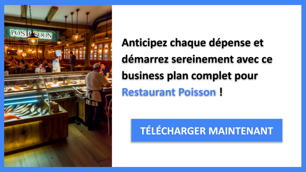 Exemple Business Plan pour Restaurant Poisson - Coût Restaurant poisson- CTA3