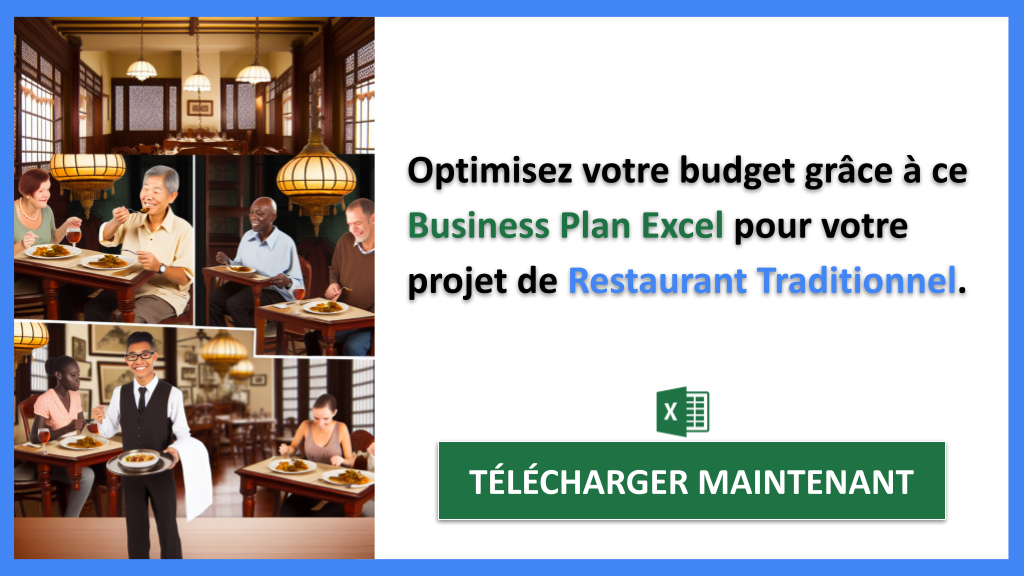 Exemple Business Plan pour Restaurant Traditionnel - Coût Restaurant traditionnel- CTA2
