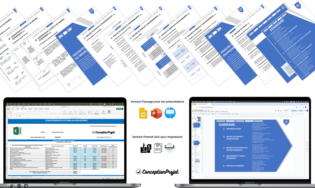 Accueil 7 Business Plan Personnalisé et sur-mesure