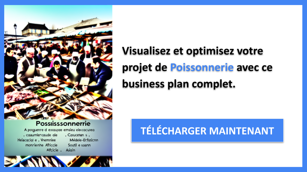 Exemple Business Plan pour Poissonnerie - Poissonnerie Business Model Canvas- CTA3