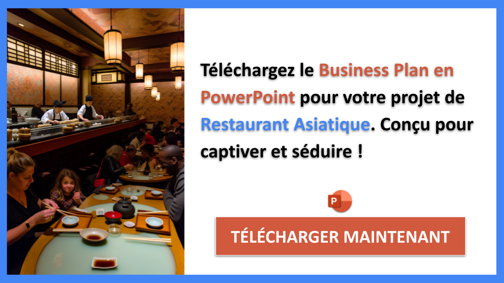 Exemple Business Plan pour Restaurant Asiatique - Restaurant Asiatique Business Model Canvas- CTA2