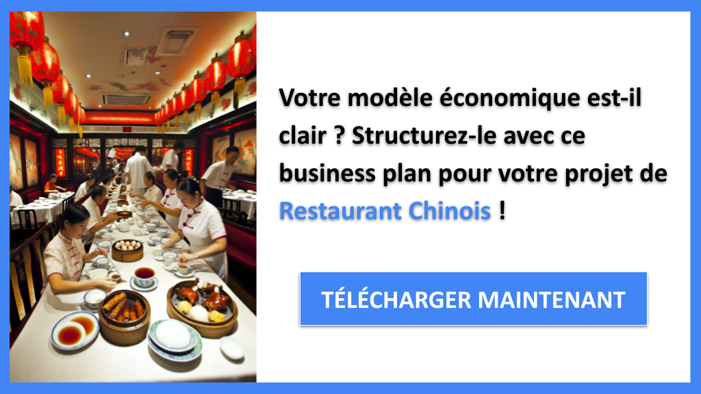 Exemple Business Plan pour Restaurant Chinois - Restaurant Chinois Business Model Canvas- CTA1
