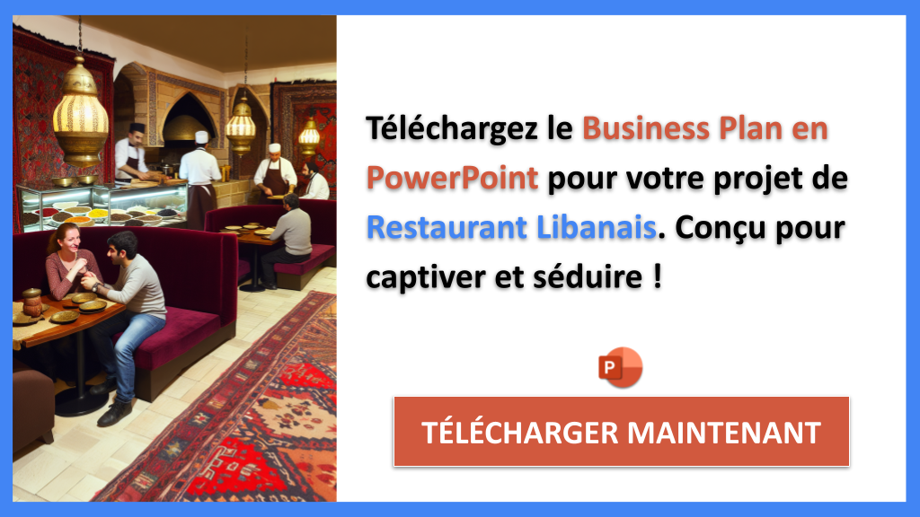 Exemple Business Plan pour Restaurant Libanais - Restaurant Libanais Business Model Canvas- CTA2
