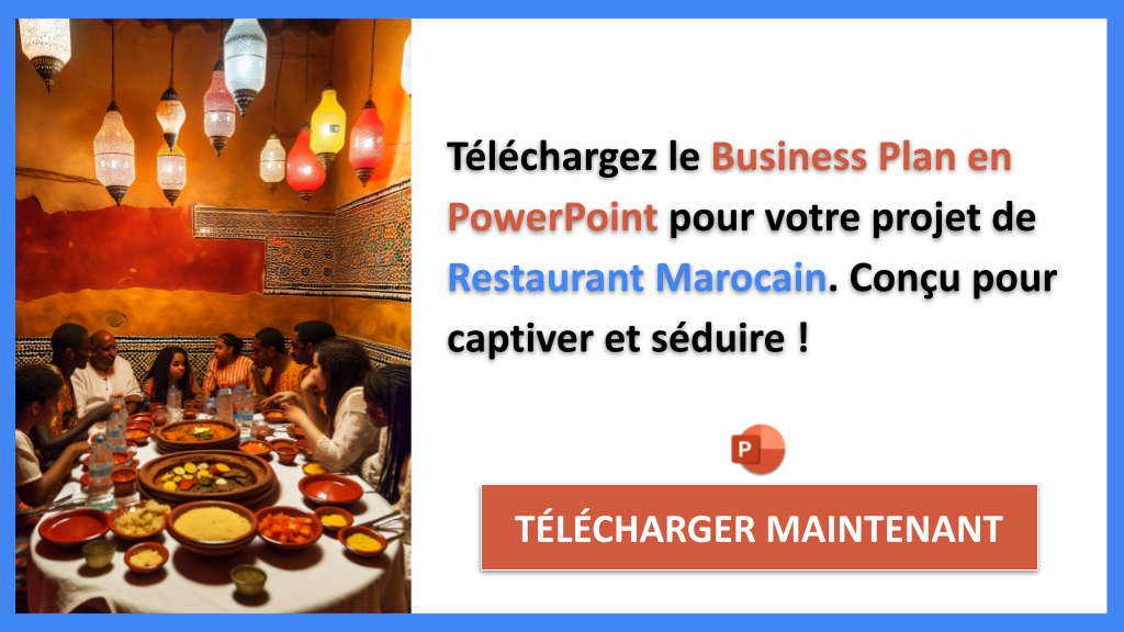 Business Model Canvas pour Restaurant Marocain : Exemples Pratiques 7 Exemple Business Plan pour Restaurant Marocain - Restaurant Marocain Business Model Canvas- CTA2