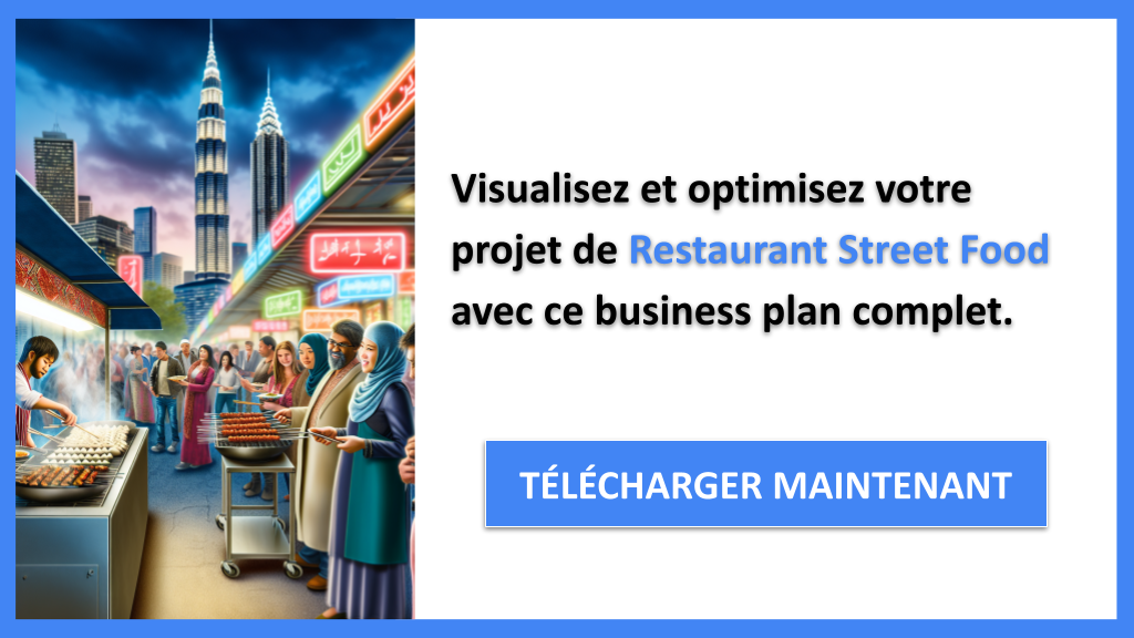 Exemple Business Plan pour Restaurant Street Food - Restaurant Street Food Business Model Canvas- CTA3