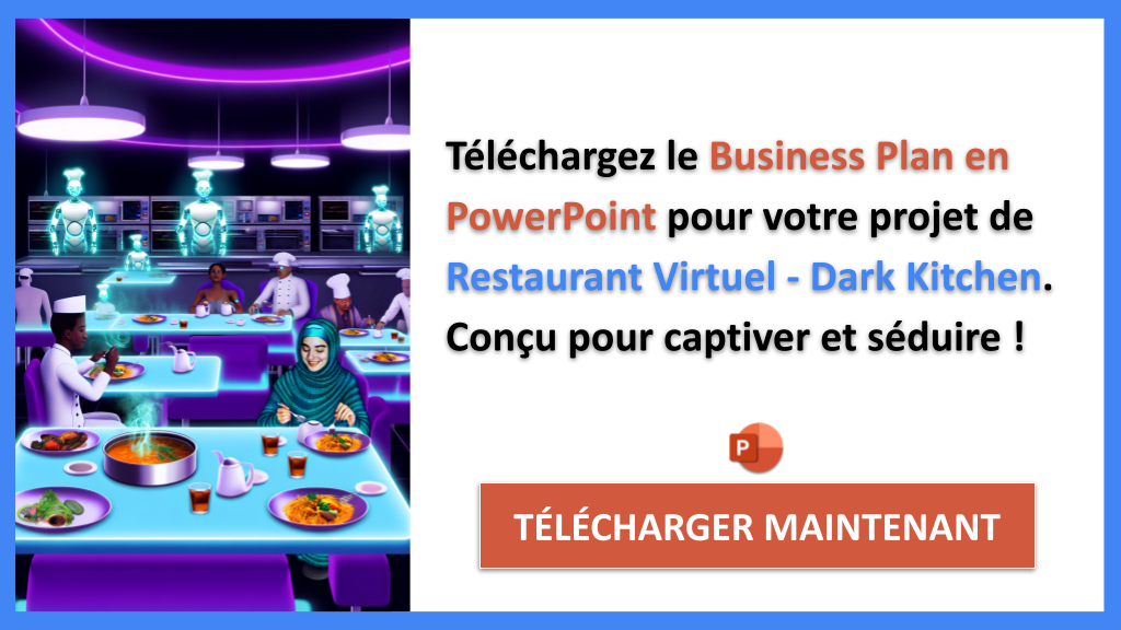 Exemple Business Plan pour Restaurant Virtuel - Dark Kitchen - Restaurant Virtuel - Dark Kitchen Business Model Canvas- CTA2