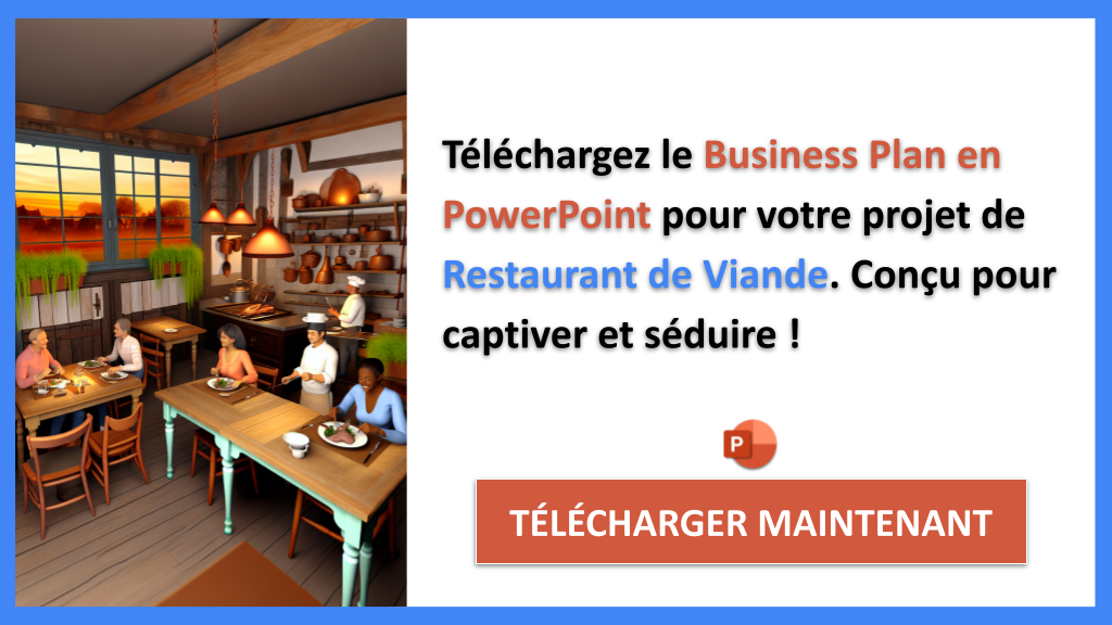 Exemple Business Plan pour Restaurant de Viande - Restaurant de Viande Business Model Canvas- CTA2