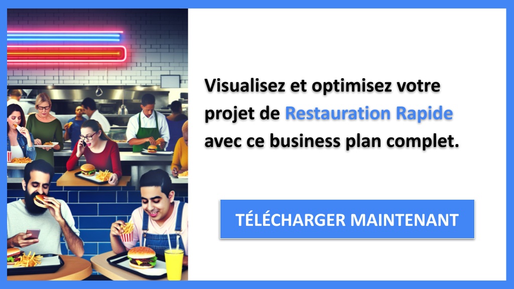 Comment structurer un Business Model Canvas pour Restauration Rapide ? 8 Exemple Business Plan pour Restauration Rapide - Restauration Rapide Business Model Canvas- CTA3