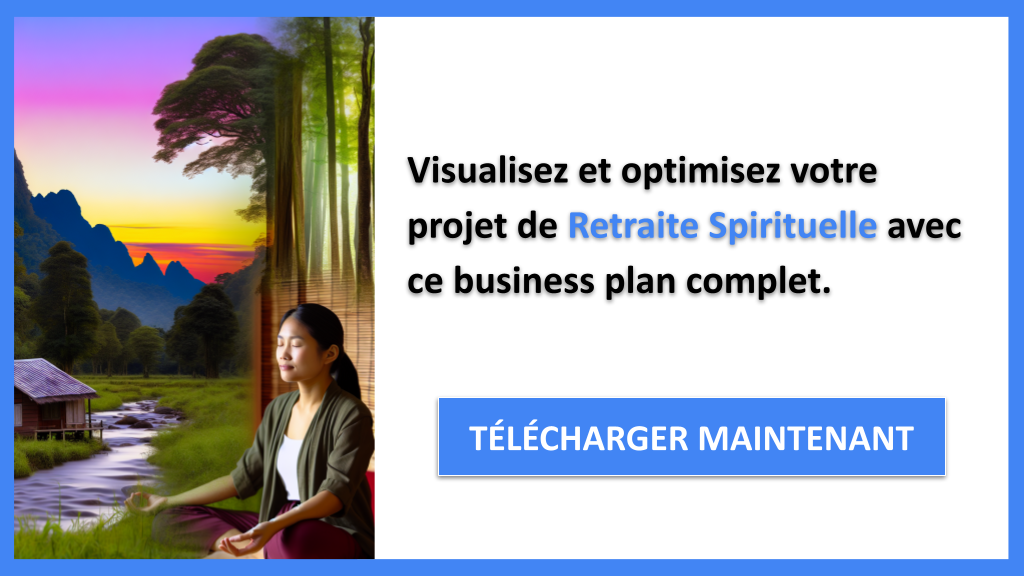 Exemple Business Plan pour Retraite Spirituelle - Retraite Spirituelle Business Model Canvas- CTA3