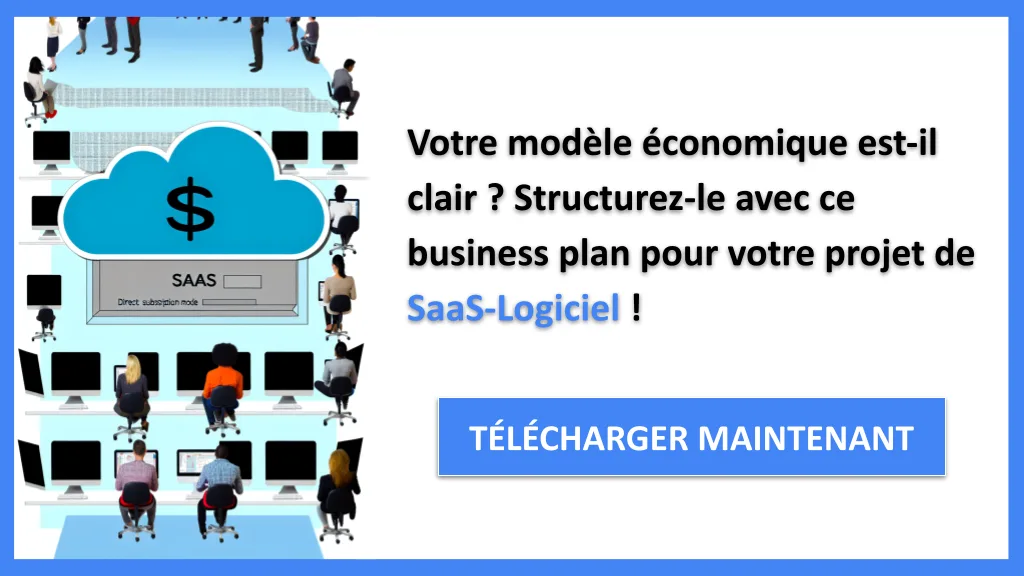 Exemple Business Plan pour SaaS-Logiciel - SaaS-Logiciel Business Model Canvas- CTA1
