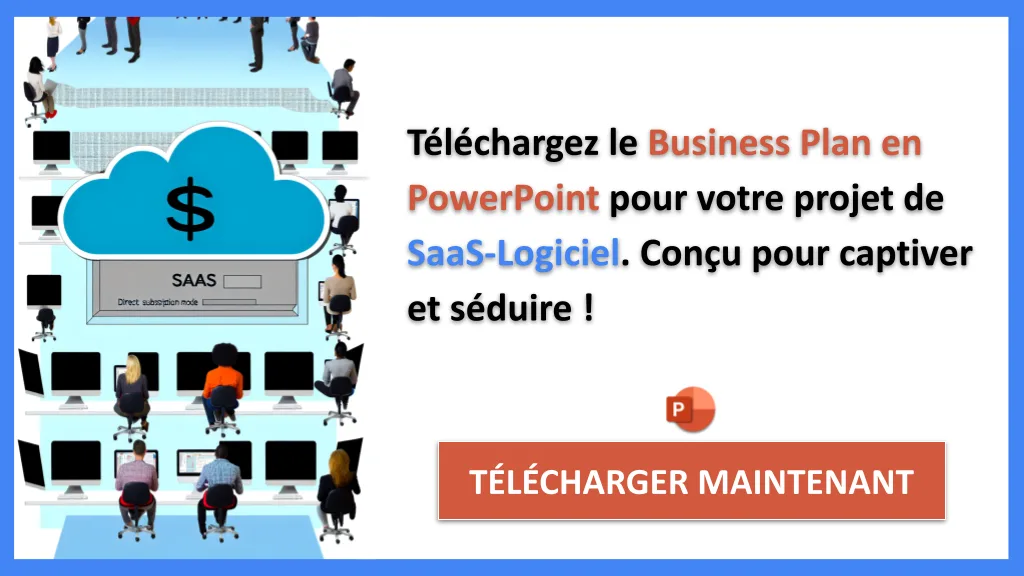 Exemple Business Plan pour SaaS-Logiciel - SaaS-Logiciel Business Model Canvas- CTA2