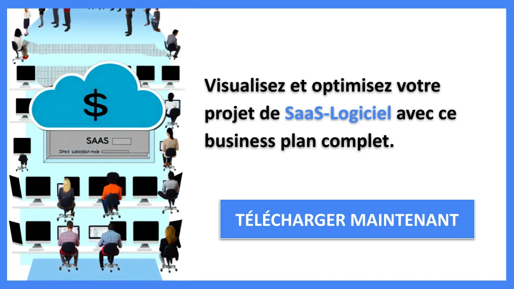 Exemple Business Plan pour SaaS-Logiciel - SaaS-Logiciel Business Model Canvas- CTA3