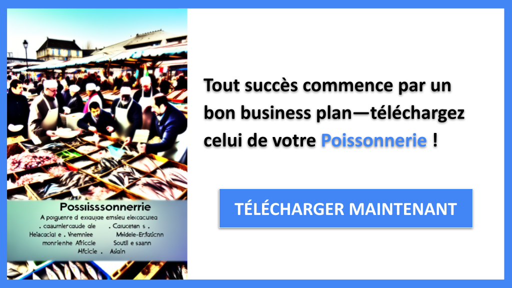 Exemple Business Plan pour Poissonnerie - Poissonnerie Business Plan Exemple- CTA1