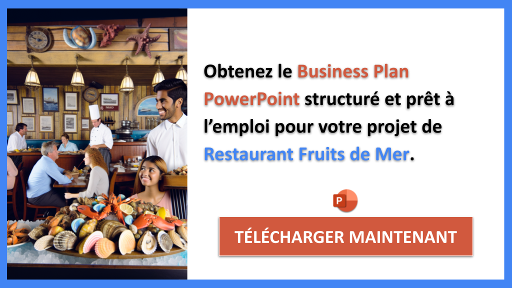 Exemple Business Plan pour Restaurant Fruits de Mer - Restaurant Fruits de Mer Business Plan Exemple- CTA2
