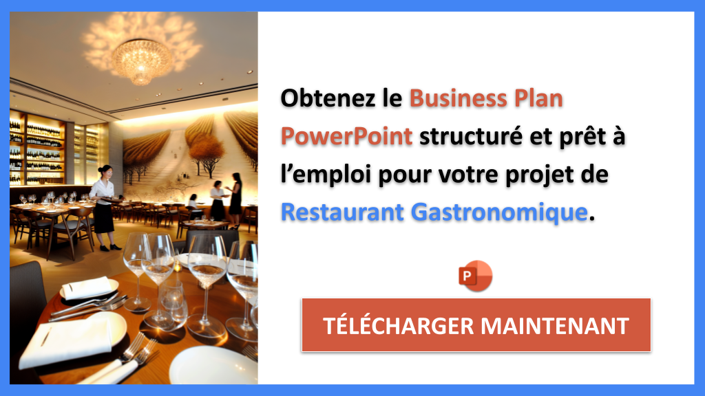 Exemple Business Plan pour Restaurant Gastronomique - Restaurant Gastronomique Business Plan Exemple- CTA2