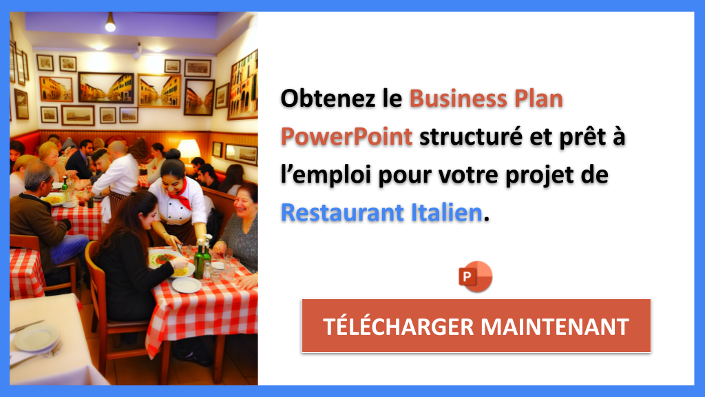 Exemple Business Plan pour Restaurant Italien - Restaurant Italien Business Plan Exemple- CTA2