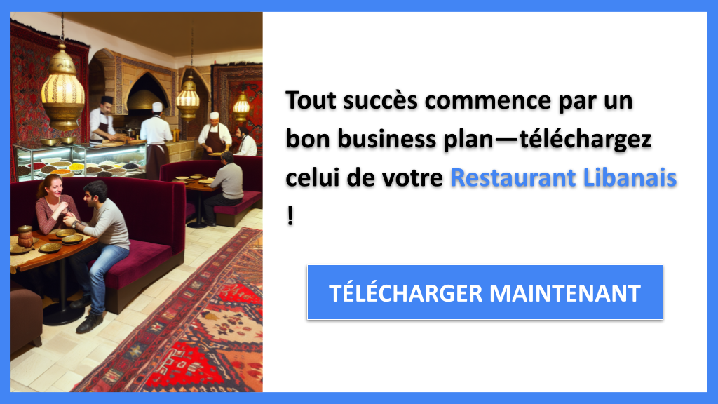 Exemple Business Plan pour Restaurant Libanais - Restaurant Libanais Business Plan Exemple- CTA1