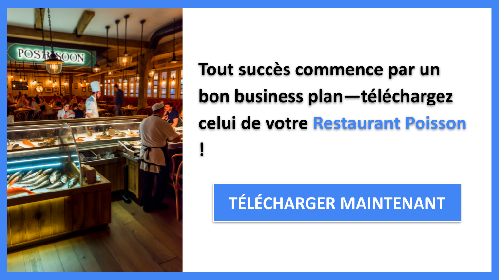 Exemple Business Plan pour Restaurant Poisson - Restaurant Poisson Business Plan Exemple- CTA1