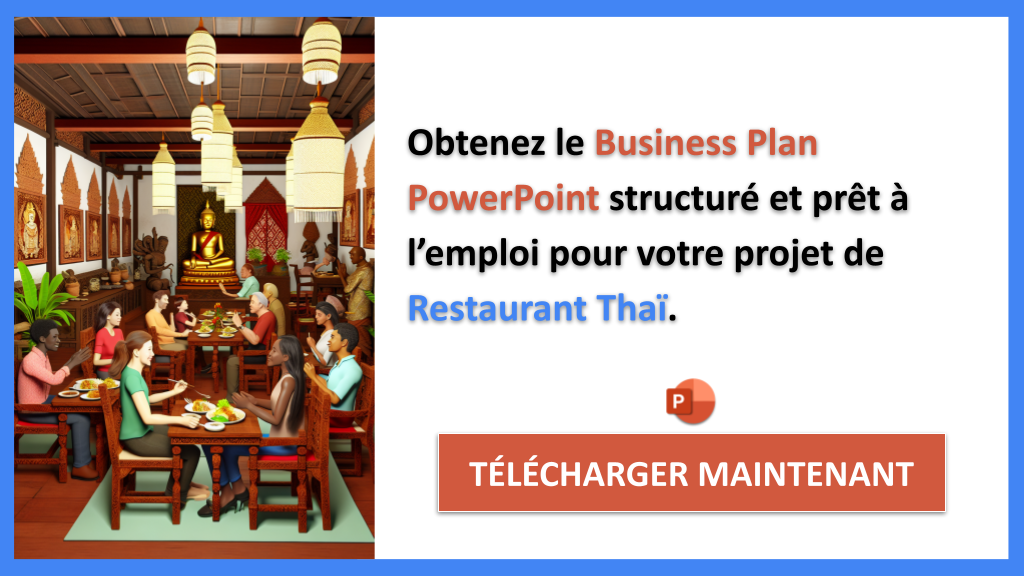 Exemple Business Plan pour Restaurant Thaï - Restaurant Thaï Business Plan Exemple- CTA2