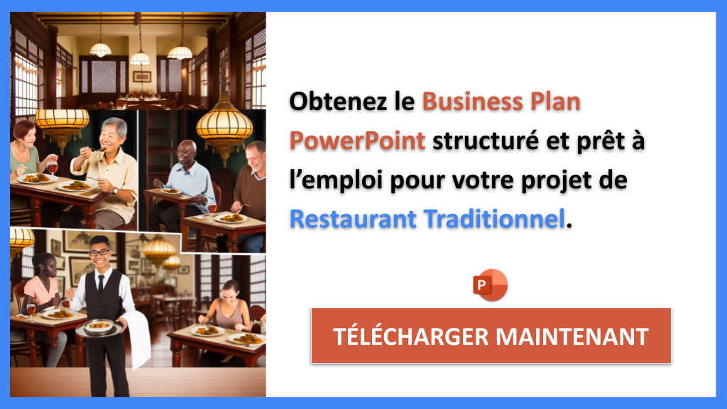 Exemple Business Plan pour Restaurant Traditionnel - Restaurant Traditionnel Business Plan Exemple- CTA2