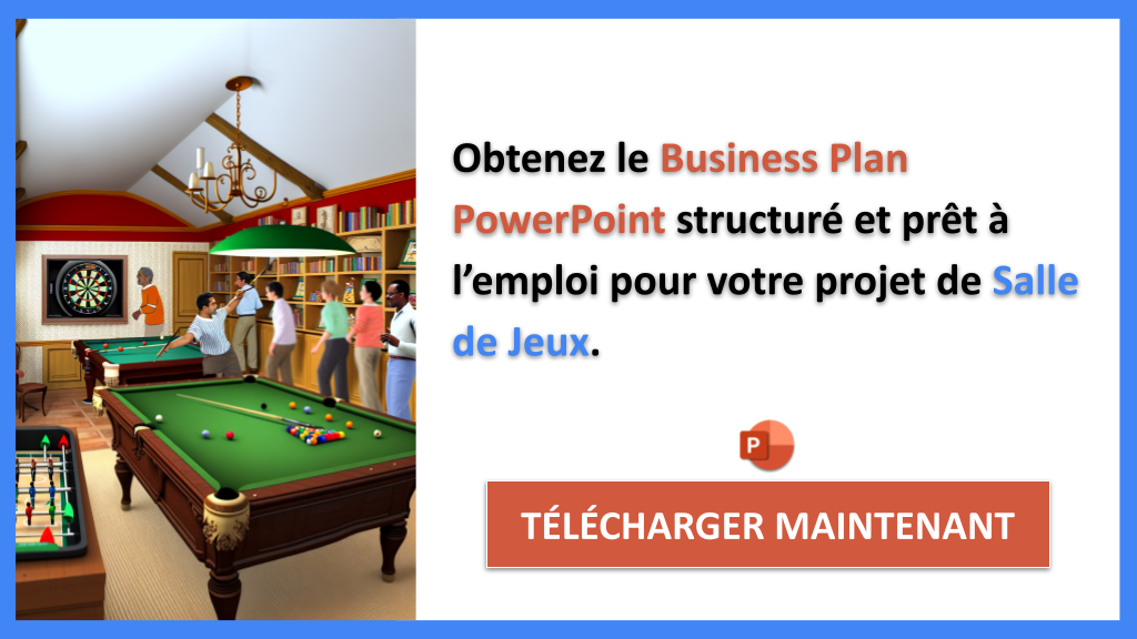 Exemple Business Plan pour Salle de Jeux - Salle de Jeux Business Plan Exemple- CTA2