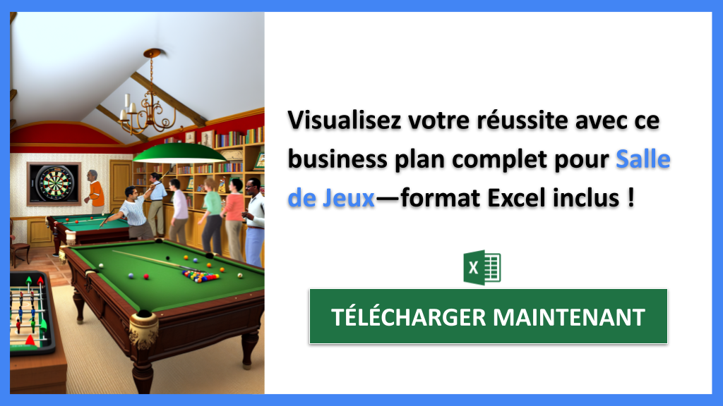 Exemple Business Plan pour Salle de Jeux - Salle de Jeux Business Plan Exemple- CTA3